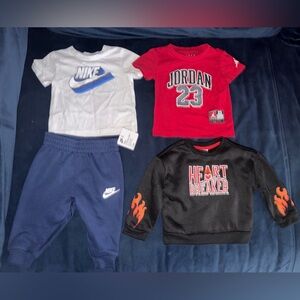 Nike, Jordan and Heart Breaker Kids Clothing Set